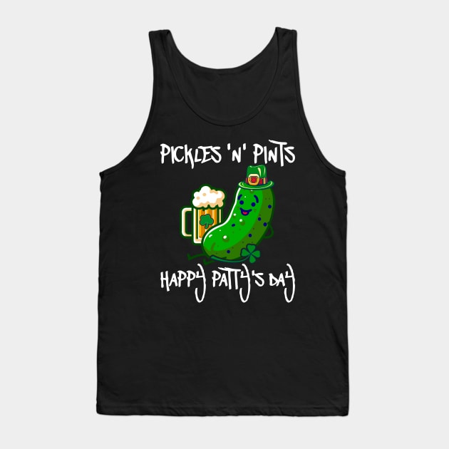 St Pattys Day Tank Top by Outrageous Flavors